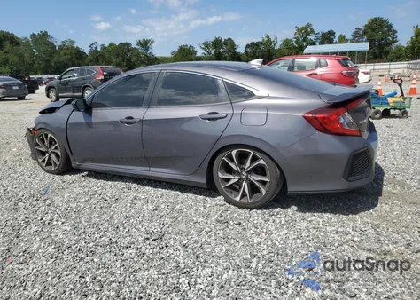 2018 Honda Civic Si из США, поврежденный, VIN 2HGFC1E53JH700136